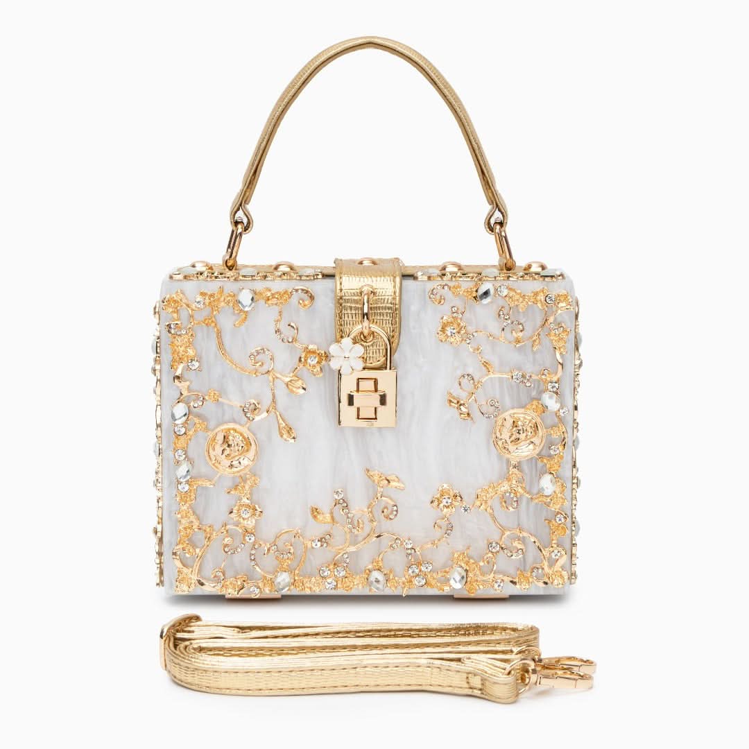 Acrylic Box Handbag - ShopLorca