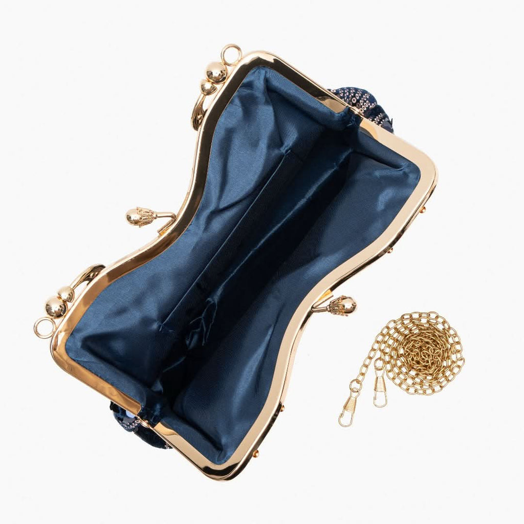 Alyannah Sequin Flannel Handbag - ShopLorca