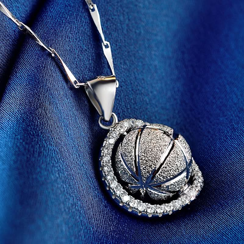 Brilliant Basketball Necklace - ShopLorca