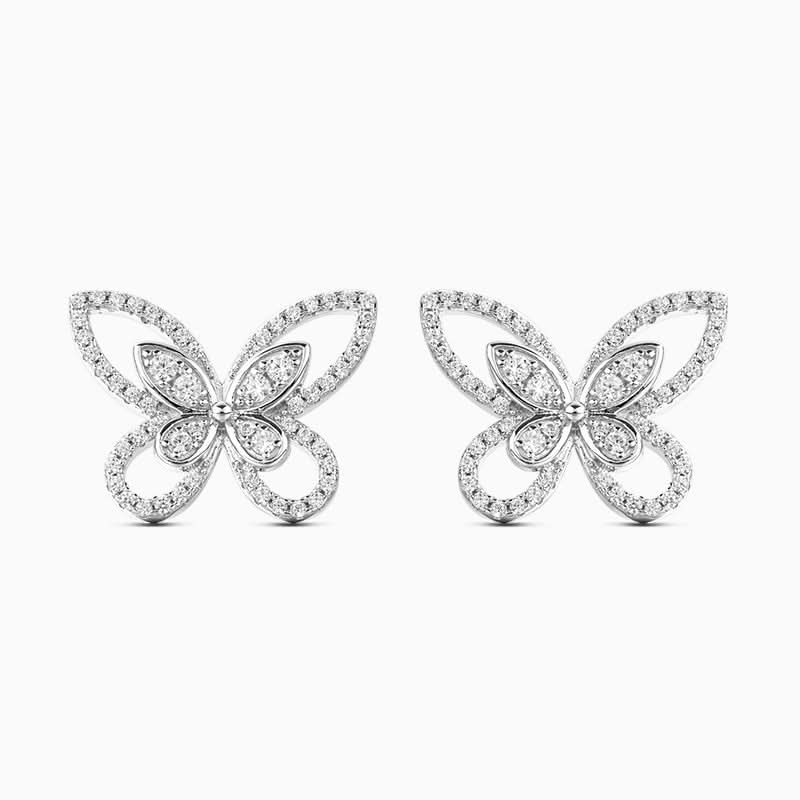 Dainty Butterfly Earrings - ShopLorca