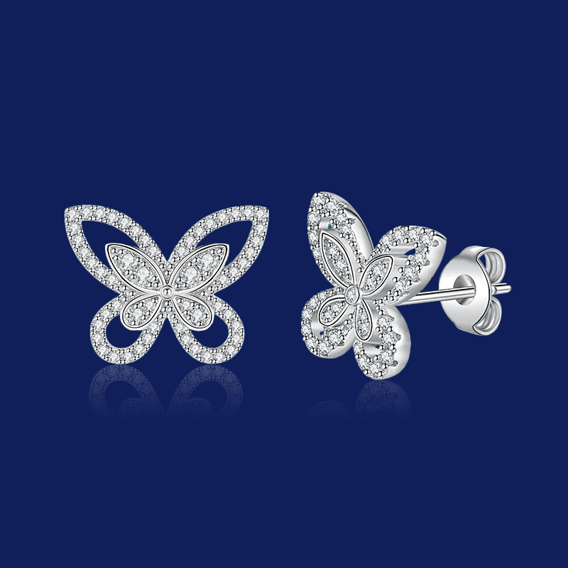 Dainty Butterfly Earrings - ShopLorca