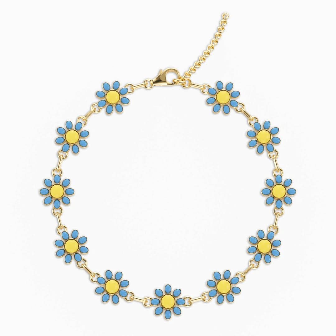 Flowers Anklet - ShopLorca