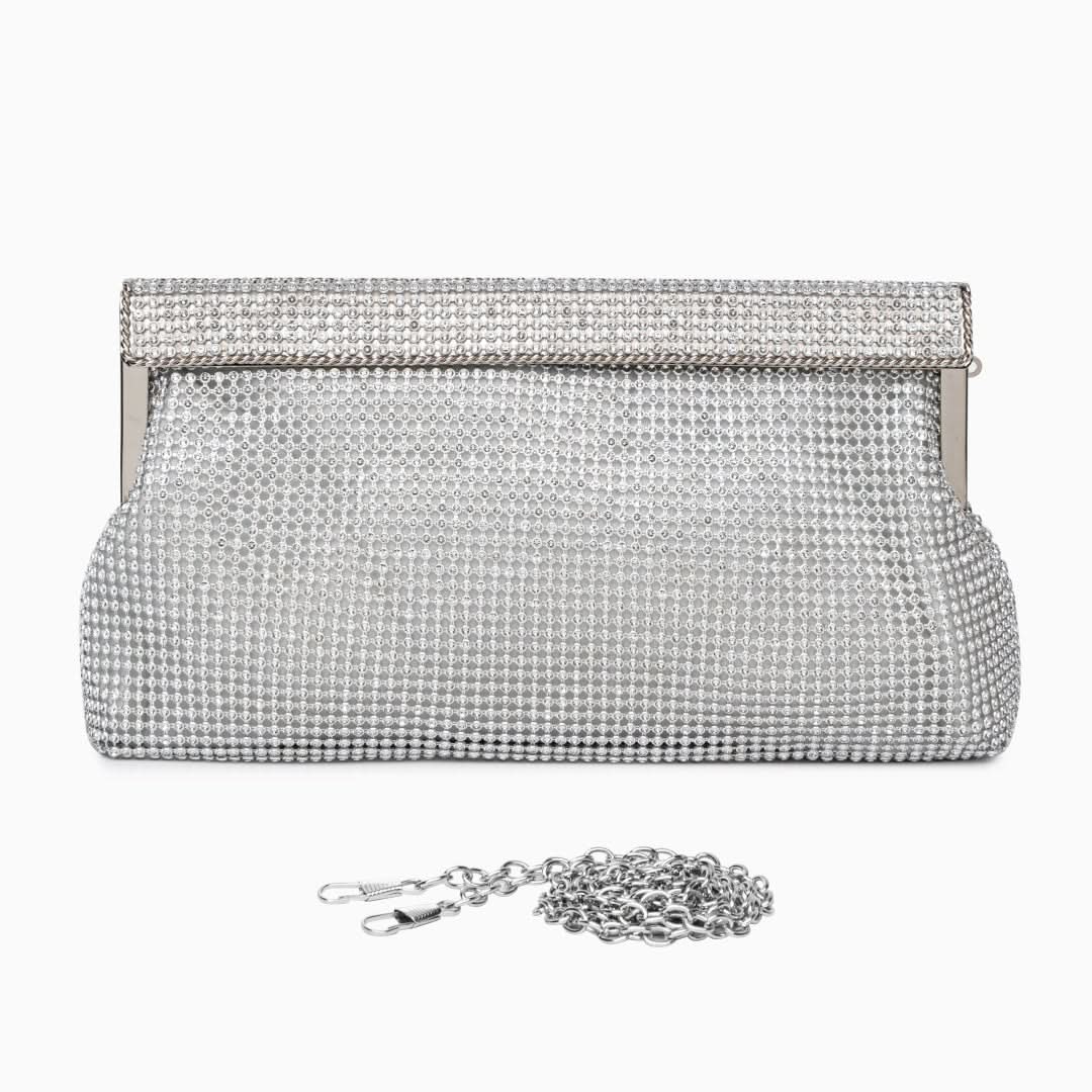 Glitzy Diamonds Clutch Bag - ShopLorca