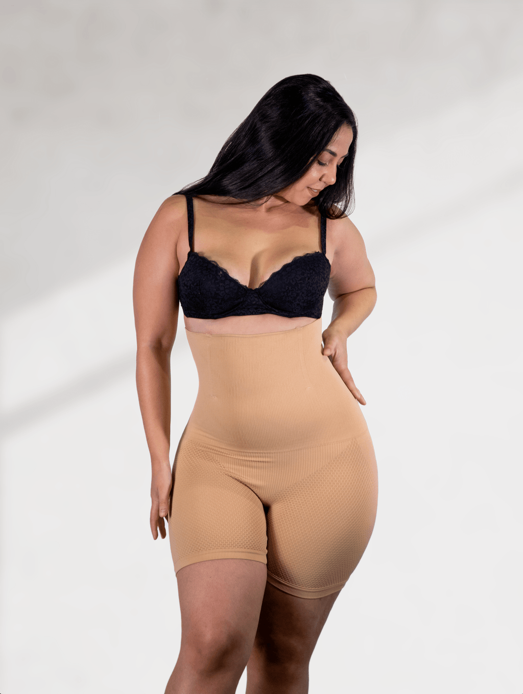 High Waist Sculpting Shorts - ShopLorca