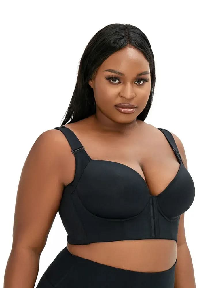 Lamouria Front Closure Back Smoothing Bra - ShopLorca