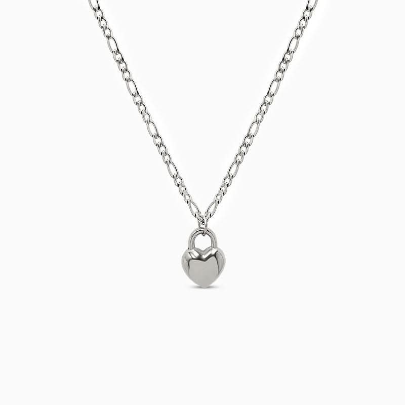 Lustrous Heart Locket Necklace - ShopLorca