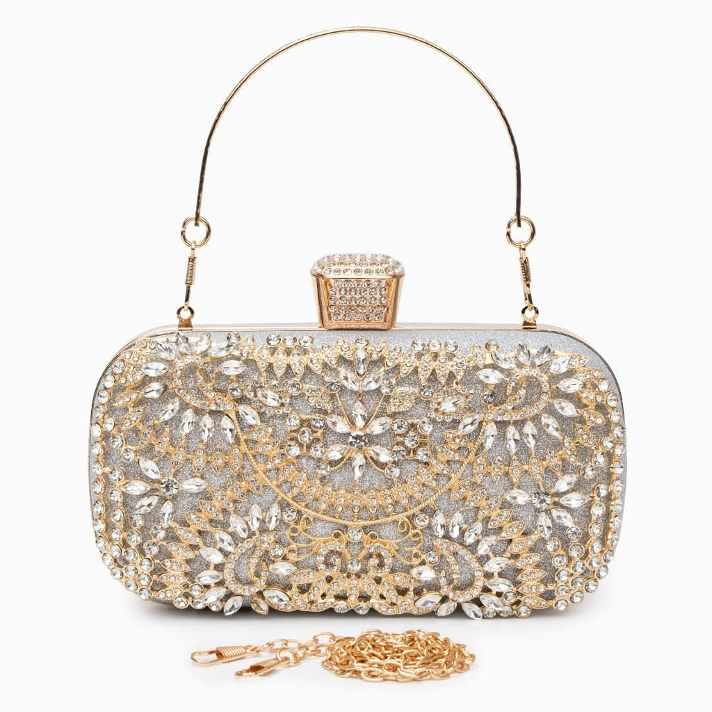 Luxurious Flower Clutch Bag - ShopLorca