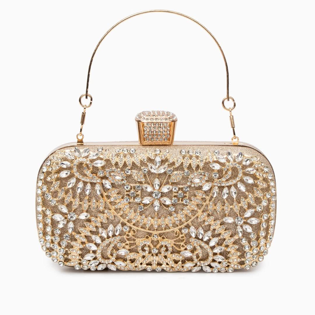 Luxurious Flower Clutch Bag - ShopLorca