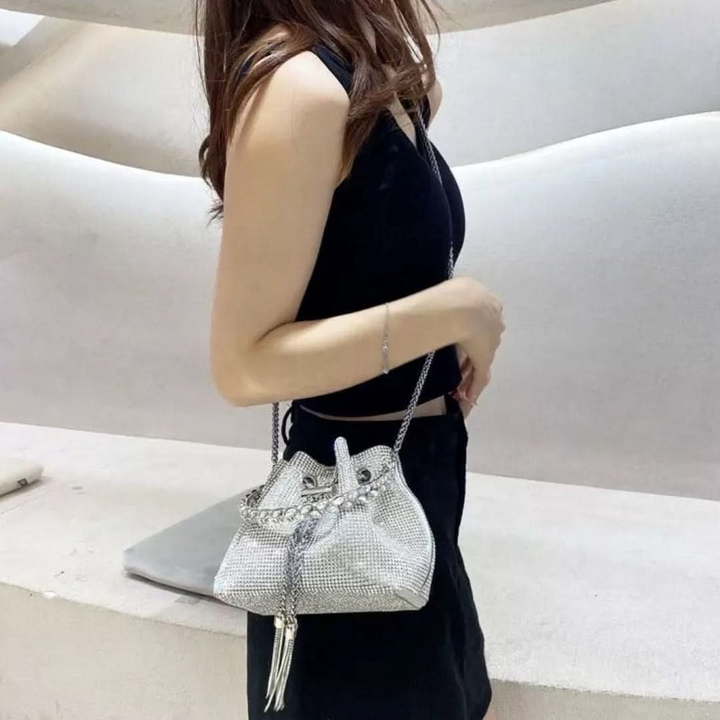 Macy Luxury Rhinestones Handbag - ShopLorca