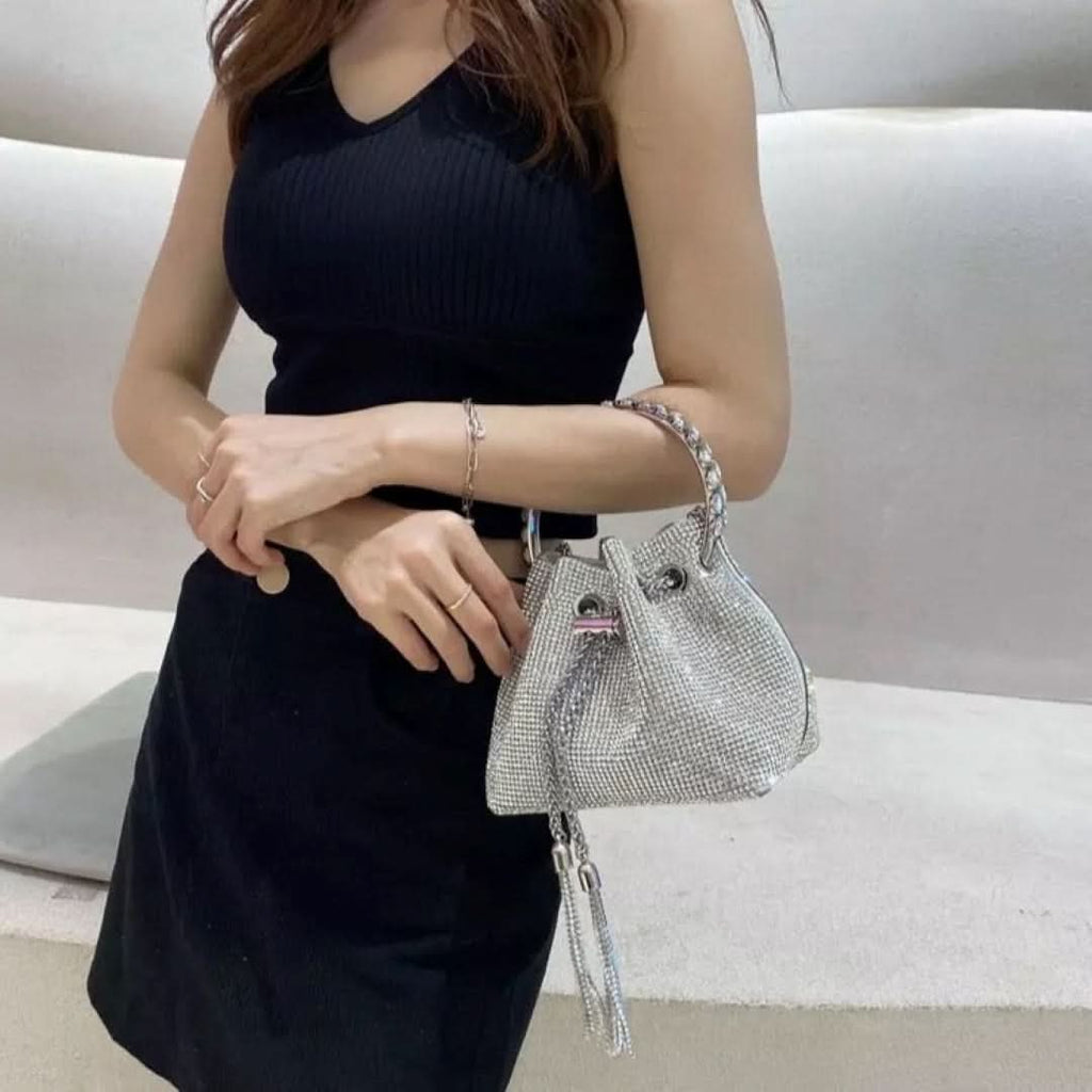 Macy Luxury Rhinestones Handbag - ShopLorca