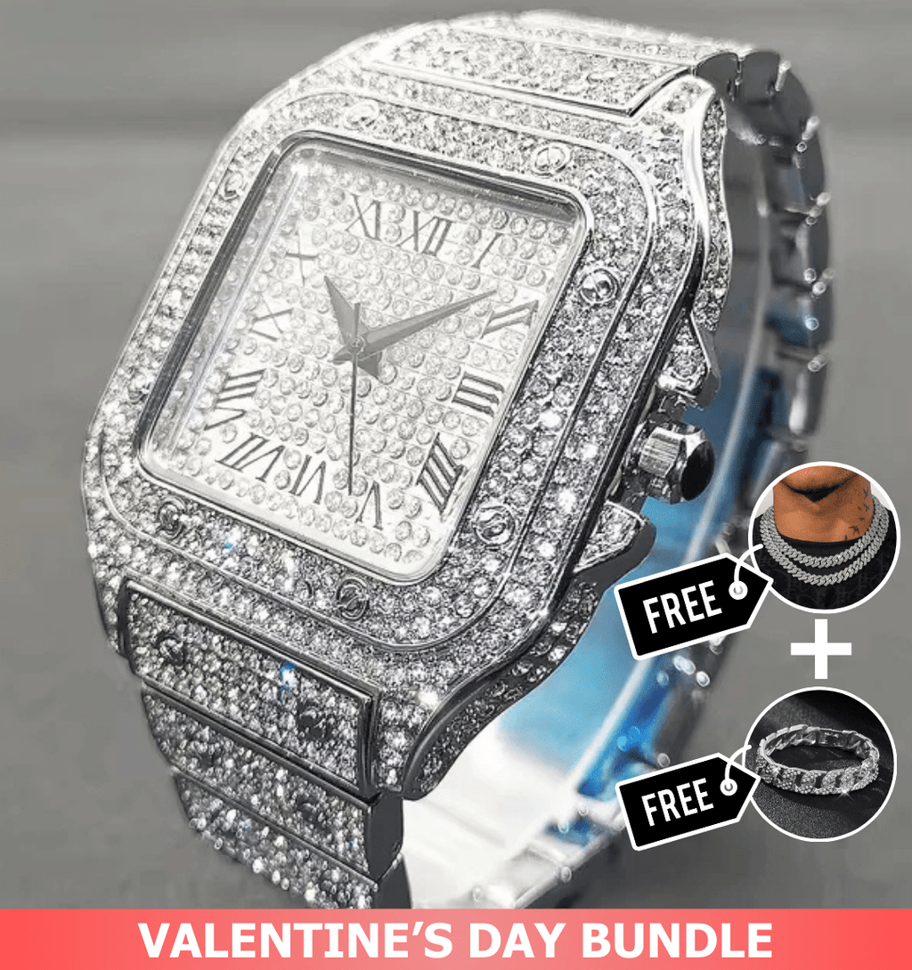 Medalia Iced Out Watch - ShopLorca