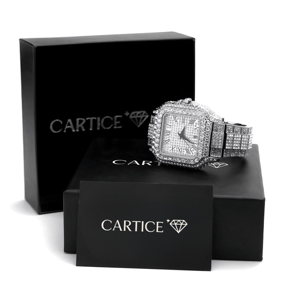 Medalia Iced Out Watch - ShopLorca