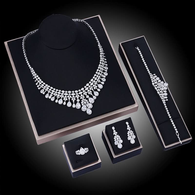 Pristine Droplet Fine Jewelry Set - ShopLorca
