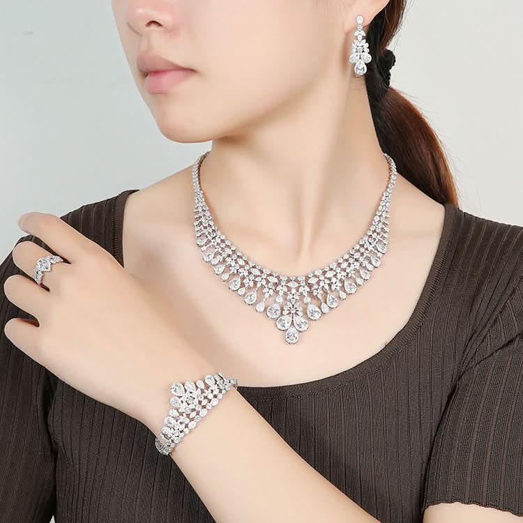Pristine Droplet Fine Jewelry Set - ShopLorca
