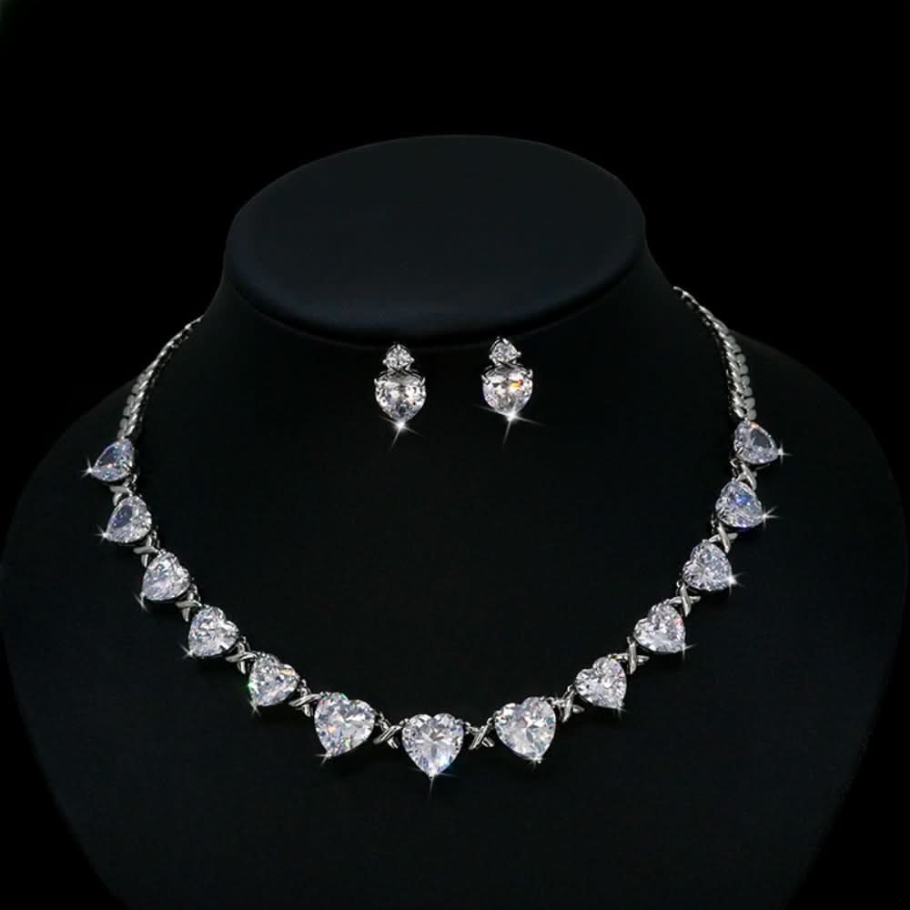Sparkling Hearts Jewelry Set - ShopLorca