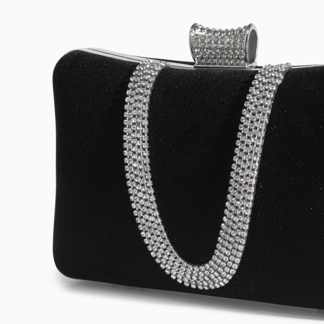 Velvet Sparkles Clutch Bag - ShopLorca