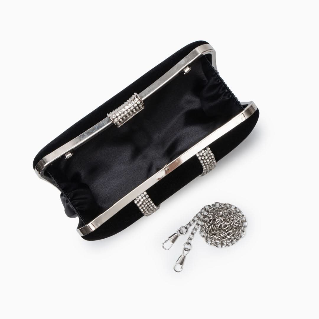 Velvet Sparkles Clutch Bag - ShopLorca
