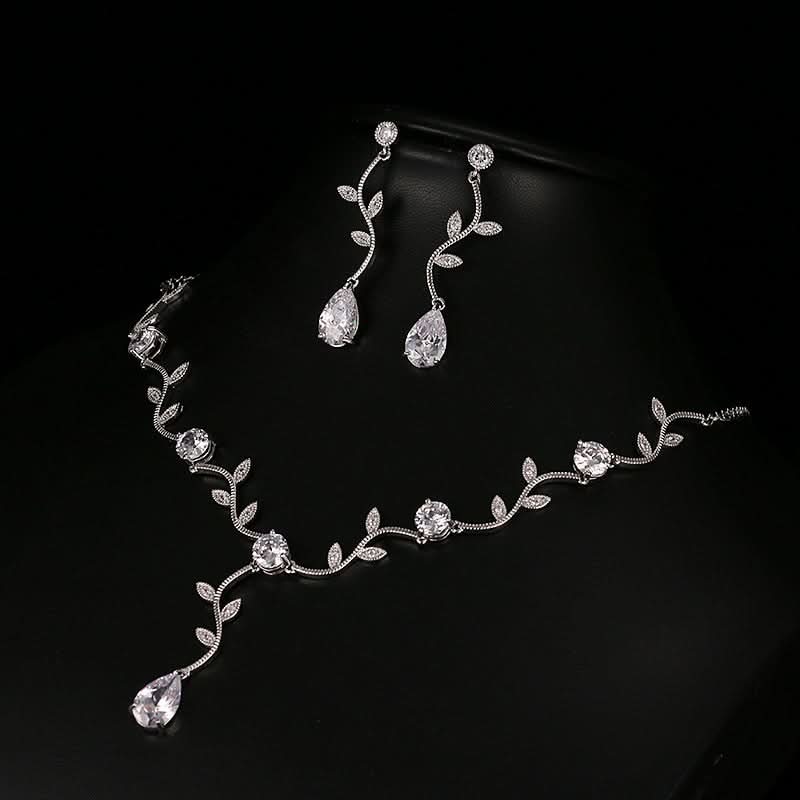 Vine and Stud Sparkle Jewelry Set - ShopLorca